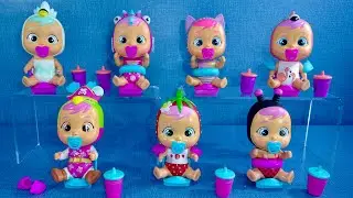 Unboxing Cry Babies Magic Tears Tropical Beach Babies Mystery Surprise Toys ASMR