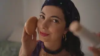 ASMR: DAMA FRANCESA DO CABARÉ SE MAQUIANDO PARA A NOITE