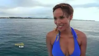 Leigh-Anne visits Club Med, La Plantation La Pointe in Mauritius