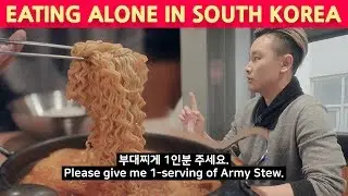 Eating ALONE in Korea : Budaejjigae (Korean Army Stew)