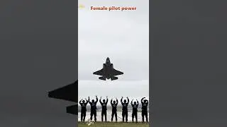 The power of female fighter pilots#f35 #pilot #airforce #army #military #us #america