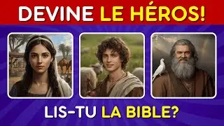 ✨ Quiz biblique | Devine les héros de l’Ancien Testament ! ✨