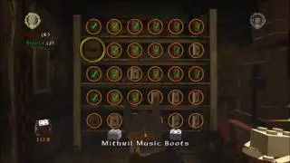 Lego Lord of the Rings. The Fast Build Red Brick, the Mithril Music Boots.