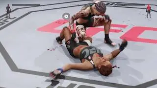April and Pauline plays mind games together (UFC 2: Ryona Edition)