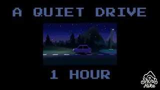 Relaxing 1-Hour Quiet Drive Ambience | A Short Hike