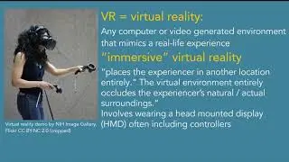 Virtual and Augmented Reality for Learning: Part 1 - Terminology and Technology