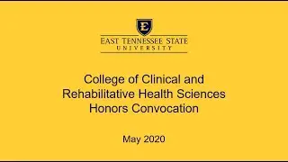 CCRHS Virtual Honors Convocation - Spring 2020