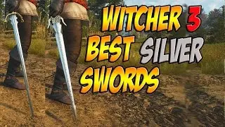 BEST WITCHER 3 SILVER SWORDS! (Relic & Crafted)