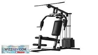 Home Gym Station Multifunctional Home Gym Machine with 100LBS Weight Stack