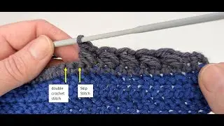 Crochet Wheat Stitch (UK)