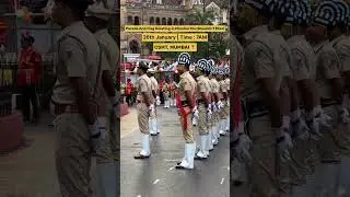 Witness Republic Day Parade at CSMT 🇮🇳 #mumbai