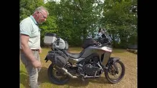 Mijn eerste Honda Transalp motorvakantie met tent.