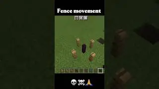 fence movement #subscribe #minecraft #viral #gaming