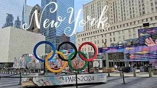 Manhattan ❤️ Oculus Center,  9/11 Memorial and Brookfield Place Tour 4K
