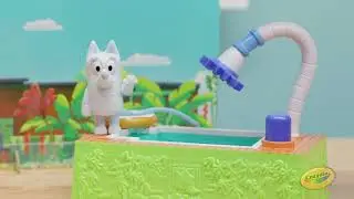 Crayola Scribble Scrubbie Bluey Pool Set
