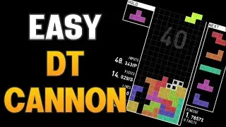 How to do the DT Cannon in Tetris [Tetr.io Rank S]