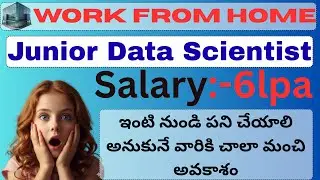 CLINIC MIND | Work From Home Junior Data Scientist Job | ₹6 LPA Package | Remote Role #jobqiz
