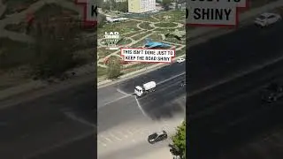 Satisfying Street Cleaning in Action 😲