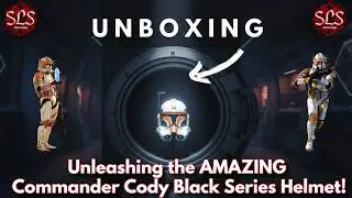 Unveiling the AMAZING Commander Cody Black Series Helmet!