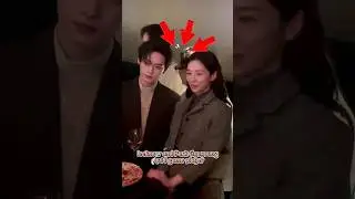 leeknow with Park Gyuyoung squid game player in  gucci event 💖 #straykids #leeknow