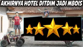 AKHIRNYA HOTEL BERJALAN DITDIM SELESAI DI CAT, COBA TARIK PAKAI ATV DAN TERNYATA..