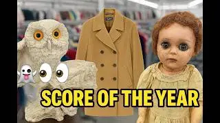 We Gasped When We Saw This... Score Of The Year! #designerfinds #burberry #halloween #thrifting