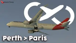 Infinite Flight Live: ULTRA LONG HAUL | Perth to Paris