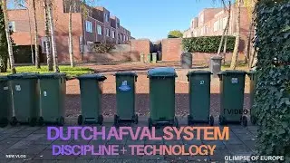 ♻️🇳🇱 Dutch Afval System: Discipline + Technology | How the Netherlands Stays Super Clean