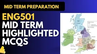 ENG501 Mid Term Highlighted MCQs