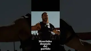 Mourinho despu&eacute;s del partido #realmadrid #championsleague #benfica #mourinho