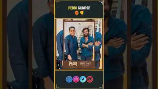 Peddi Glimpse 🔥🤙| Ram Charan, Janhvi Kapoor | Buchi Babu Sana | A.R.Rahman | Peddi | InfiniPark