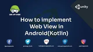How to Implement Web View | Android | Game App Studio