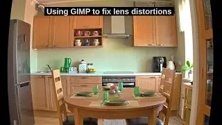 Fixing LENS DISTORTIONS in photos using GIMP - the essentials!