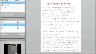Lecture on Cohomology of Grassmanians