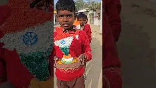 I love my India 🇮🇳 &hearts;️ #school #republic day  #National festival # celebration 🍾 #creativity #shorts