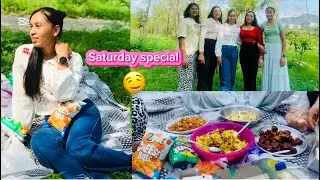 Saturday special🥰 Dry picnic with friends😌😇♥️♥️♥️♥️♥️