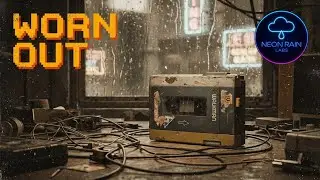 WORN OUT CYBERPUNK: Heavy Vinyl Crackle & Detuned Synths 📼 [Vintage Sleep & Nostalgia]