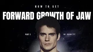 HOW TO GET FORWARD JAW GROWTH | #mewing 