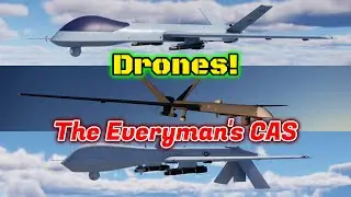 Strike Drones First Gameplay - MQ-1, Orion, AND Wing Long 1 - Which Is Best? [War Thunder]