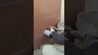 Wall Mounted EWC Installation #construction #toilet #ewc #plumbing #plumber #renovation #shorts
