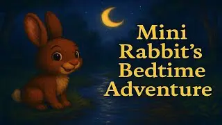 🌙 Mini Rabbit&rsquo;s Nighttime Adventure | Bedtime Story for Kids | Read Aloud 📖