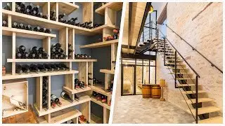 75 Orange Gray Floor Wine Cellar Design Ideas You'll Love 🔴