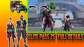 #FreeFire Season 25 Elite Pass|Full Details and Full review||May Elite pass|freefire