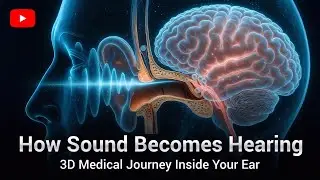 How We Hear: Detailed 3D Animation of the Human Ear (Anatomy Explained)