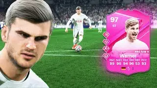 97 FUTTIES TIMO WERNER SBC ОБЗОР ИГРОКА | EA FC 24 ULTIMATE TEAM