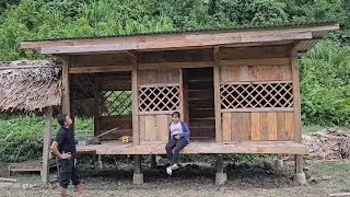 Complete roof for beautiful family wooden house