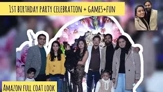 1st Birthday Party Celebration 🎂 | GRWM: Amazon Long Coat Look ✨ | Hair Fall se hun pareshan! 😩