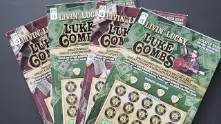 $5 VA Scratch Off Tickets 🎟 - Livin' Lucky with Luke Combs - BreakMyDreams #scratchofftickets