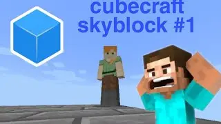 playing cubecraft skyblock with friend and unlock new island