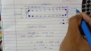 Column Reinforcement Spacing  | calculate column Spacing vertical steel | spacing between two steel